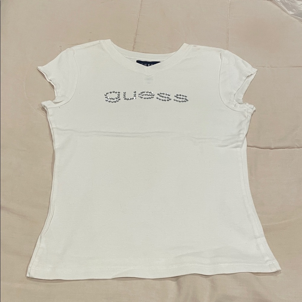 Guess Women's White Tee